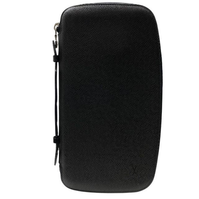 Louis Vuitton Taiga Organizer Athol Travel Case Long Wallet Men's