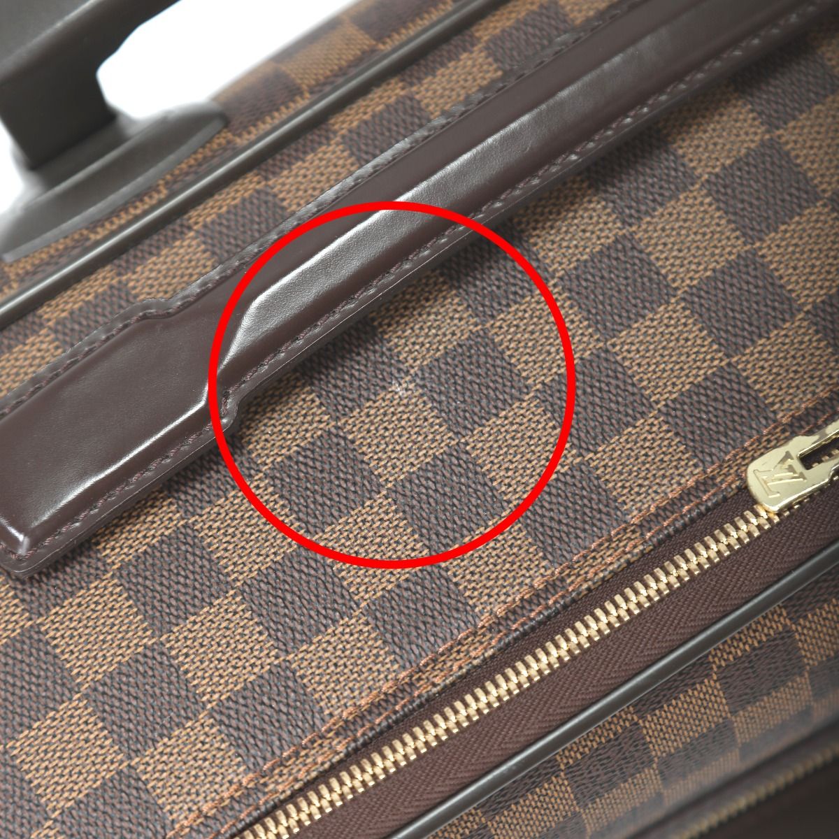 Louis Vuitton Damier Travel Bag with Casters Pegase 55 Carry-on Bag