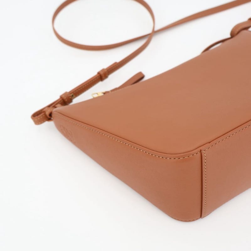 Loewe Hammock Hobo Bag Mini 2 way Bag Leather Tan Brown