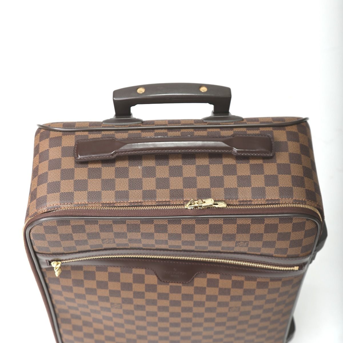 Louis Vuitton Damier Travel Bag with Casters Pegase 55 Carry-on Bag