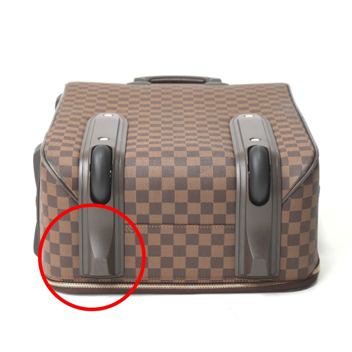 Louis Vuitton Damier Travel Bag with Casters Pegase 55 Carry-on Bag