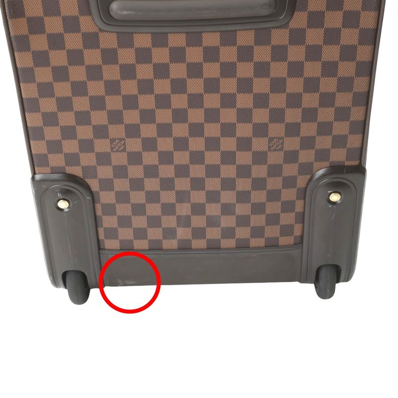 Louis Vuitton Damier Travel Bag with Casters Pegase 45 Carry-on Bag