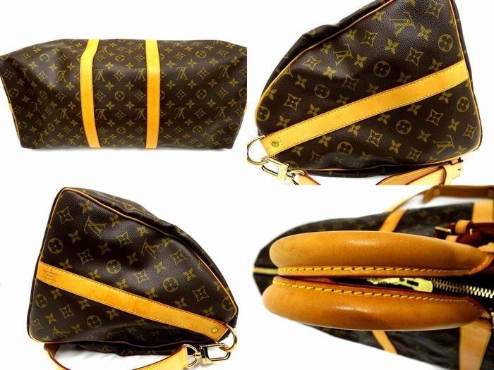 Louis Vuitton Mb1001 Keepall 50 Bandouliere 2-Way Boston Bag Monogram Travel