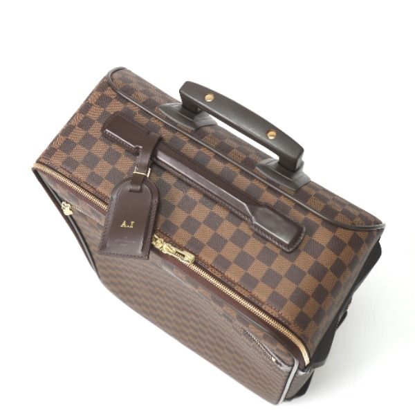 Louis Vuitton Damier Travel Bag with Casters Pegase 55 Carry-on Bag