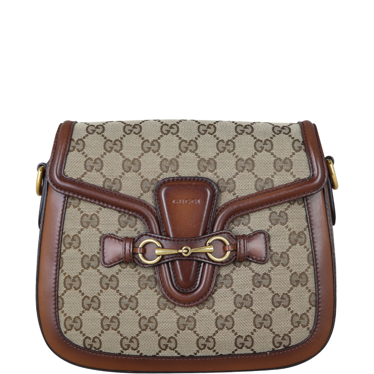 Gucci Original GG Lady Web Shoulder Bag