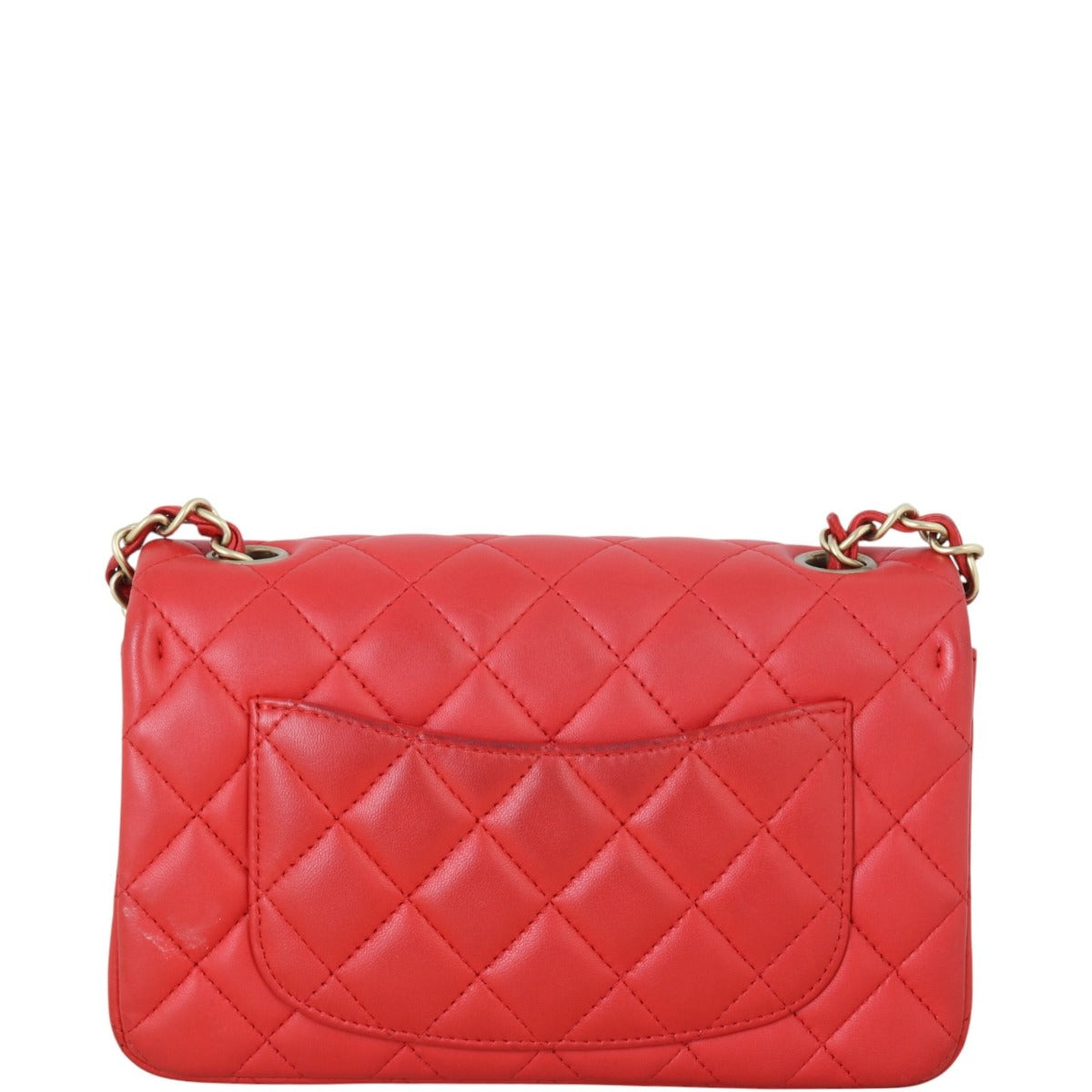 Chanel Classic Flap Mini Rectangular Bag Lambskin