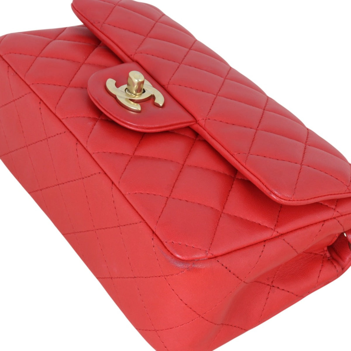 Chanel Classic Flap Mini Rectangular Bag Lambskin