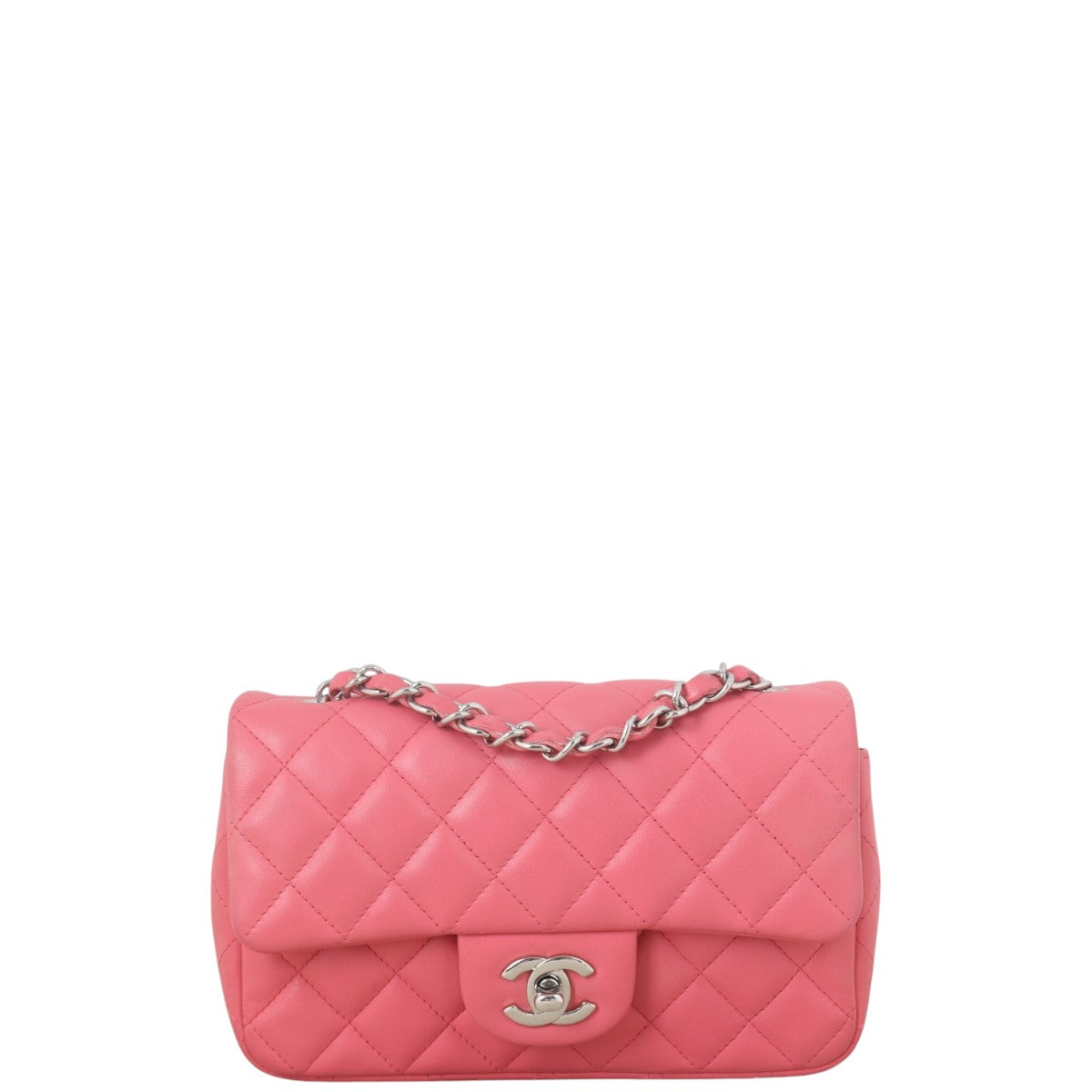 Chanel Classic Flap Mini Rectangular Bag Lambskin