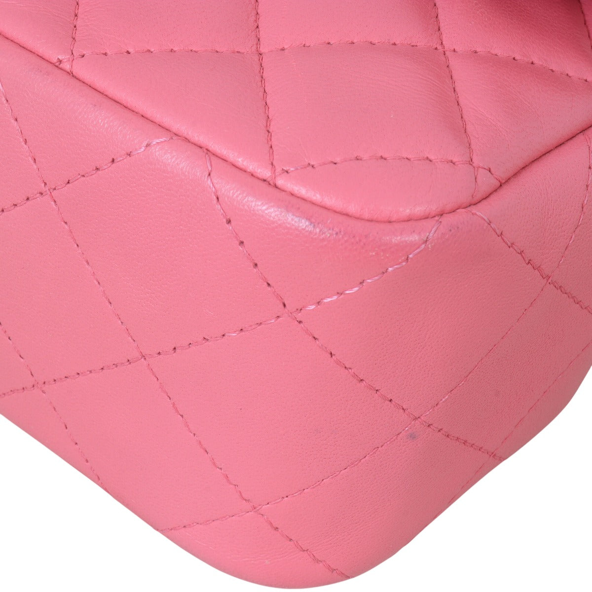 Chanel Classic Flap Mini Rectangular Bag Lambskin