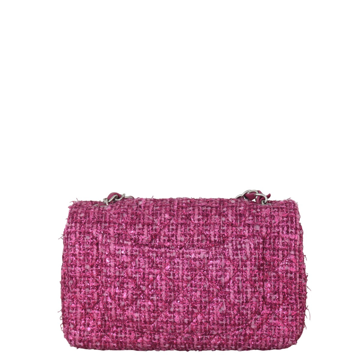 Chanel Classic Flap Mini Rectangular Bag Tweed