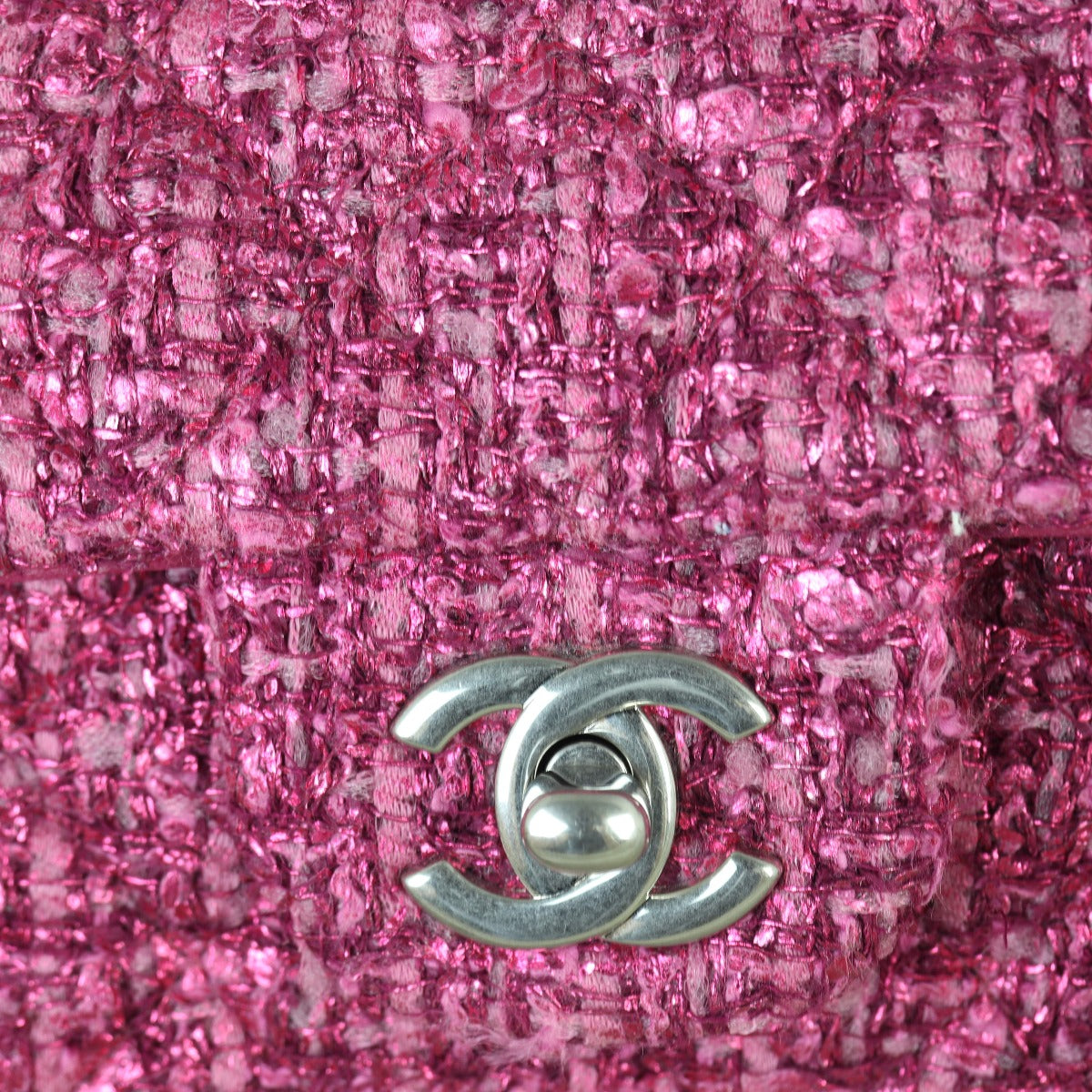 Chanel Classic Flap Mini Rectangular Bag Tweed