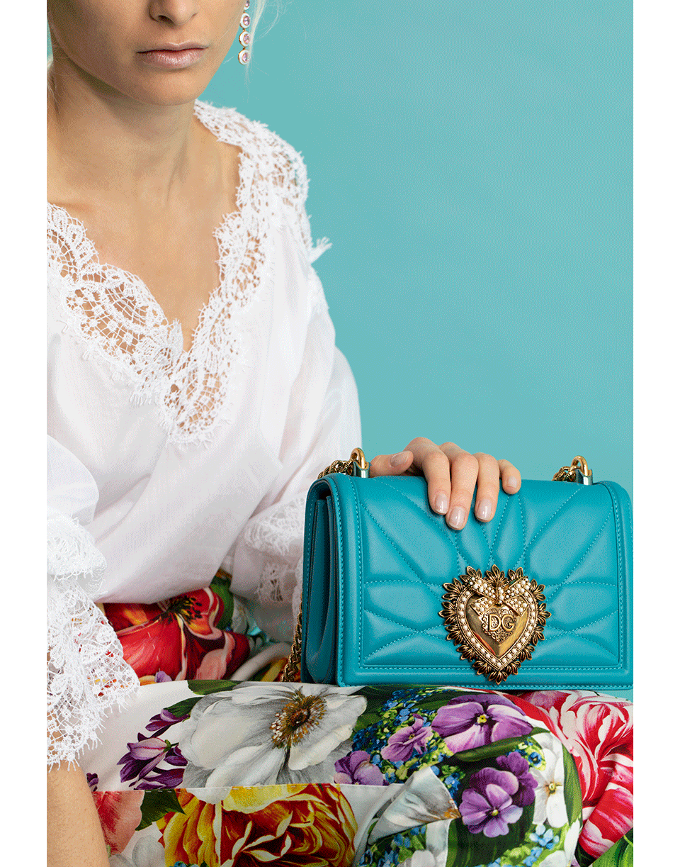 Aqua Devotion Small Flap Bag