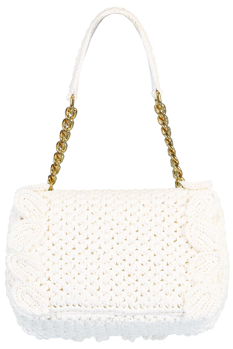3.5 Raffia Crochet Handbag