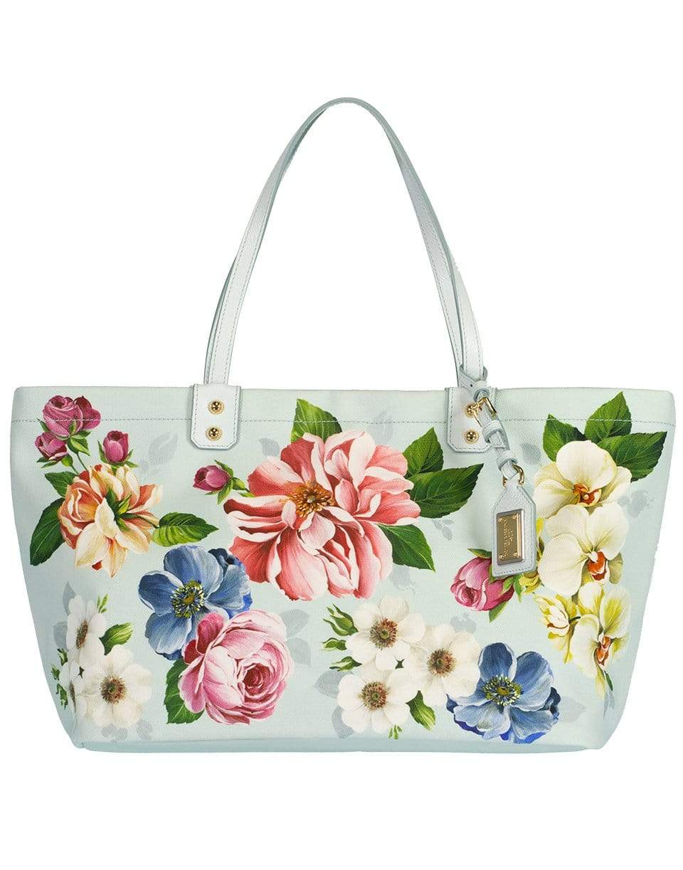 Beatrice Floral Print Shopping Bag