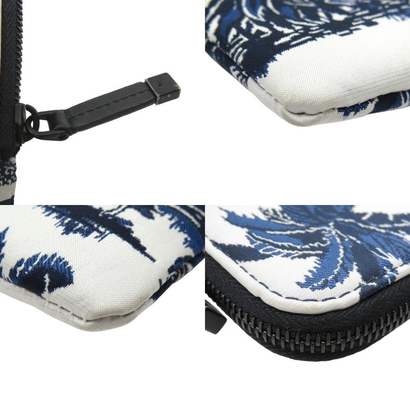 Christian Dior Multifunction Pouch Travel S5494 Sntj Nylon Technical Fabric Blue