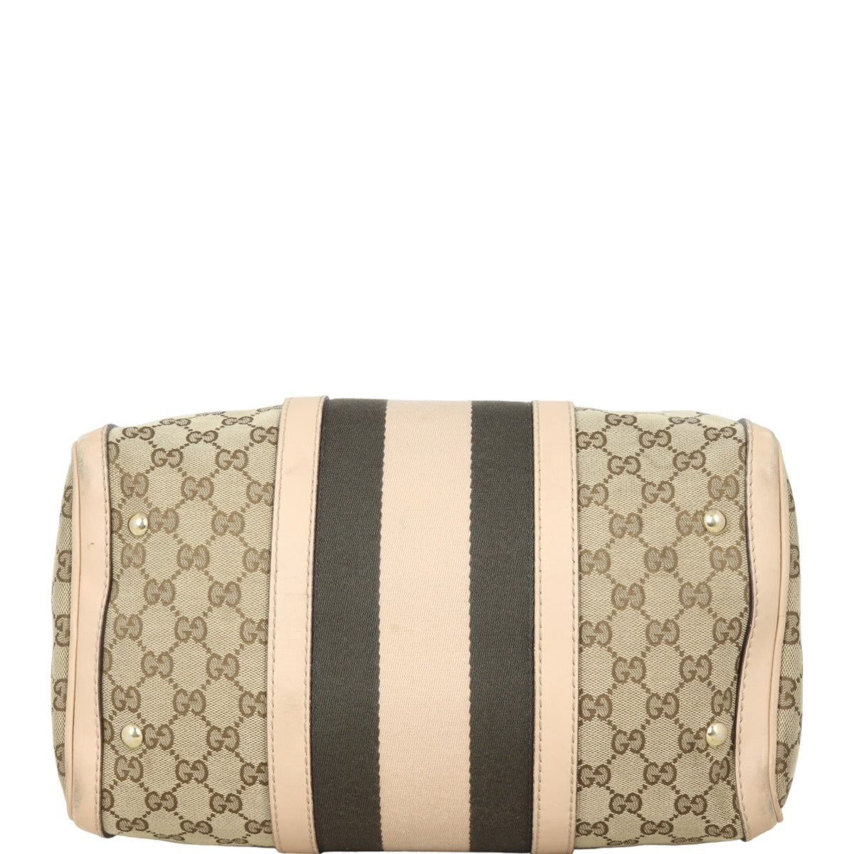 Gucci Vintage Web Original GG Boston Bag Medium