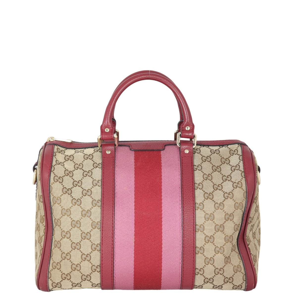 Gucci Vintage Web Original GG Boston Bag Medium