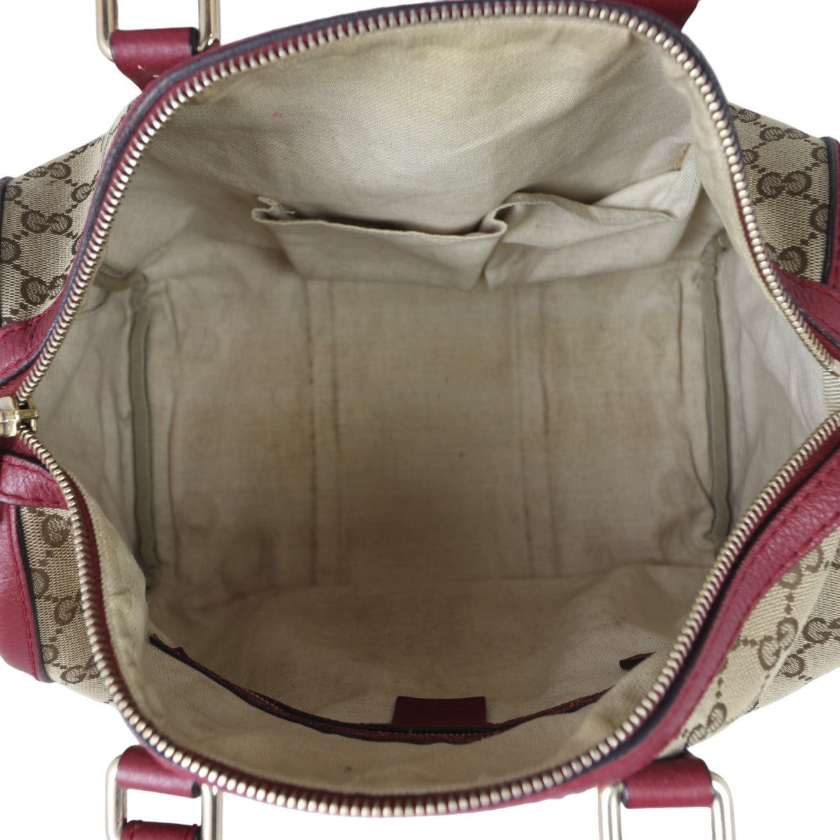 Gucci Vintage Web Original GG Boston Bag Medium