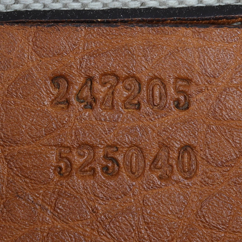 Gucci Vintage Web Boston Bag Medium