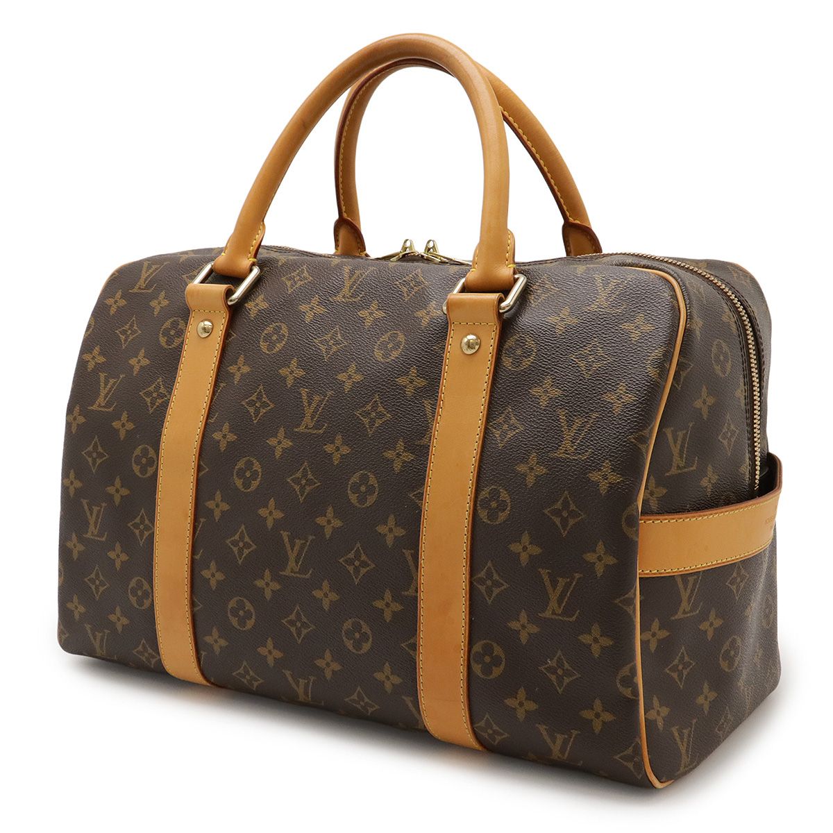 Louis Vuitton Monogram Carryall Boston Bag Travel Bag Handbag