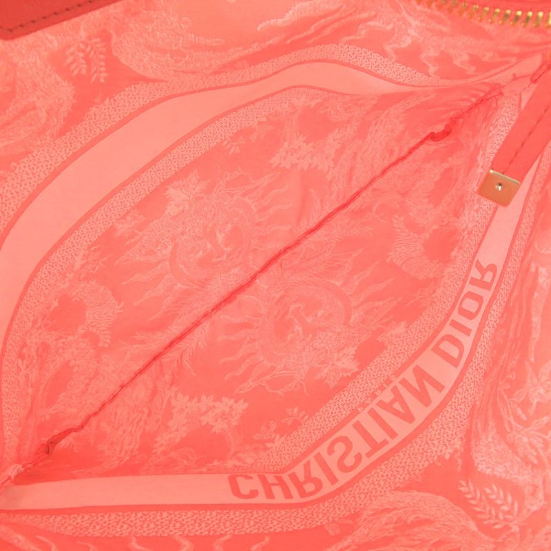 Christian Diortravel Zip Pouch Technical Fabric Pink Pouch 1895