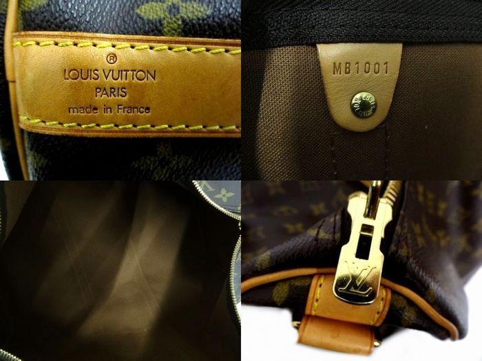 Louis Vuitton Mb1001 Keepall 50 Bandouliere 2-Way Boston Bag Monogram Travel