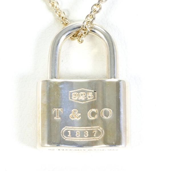 Tiffany & Co 1837 Silver Necklace Box Bag Total Weight Approx 103 g Approx 41 cm