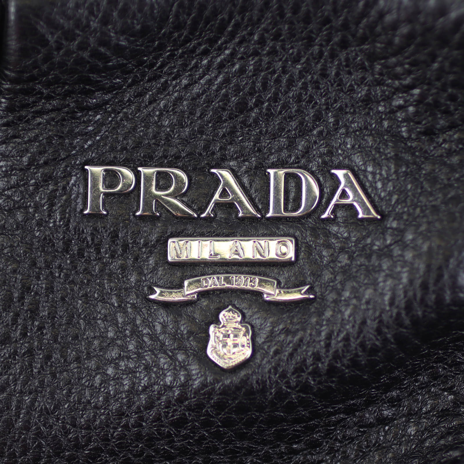 Prada Cervo Antik Bauletto Bowler Bag