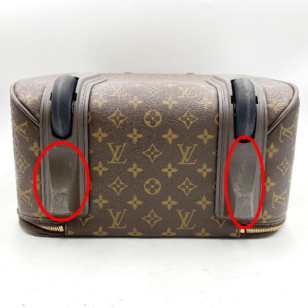 Louis Vuitton Monogram Travel Bag with Casters Pegase 45 Suitcase